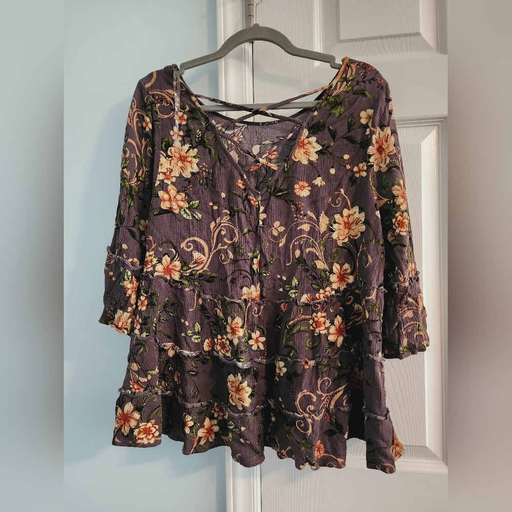 CRISS cross front with layers